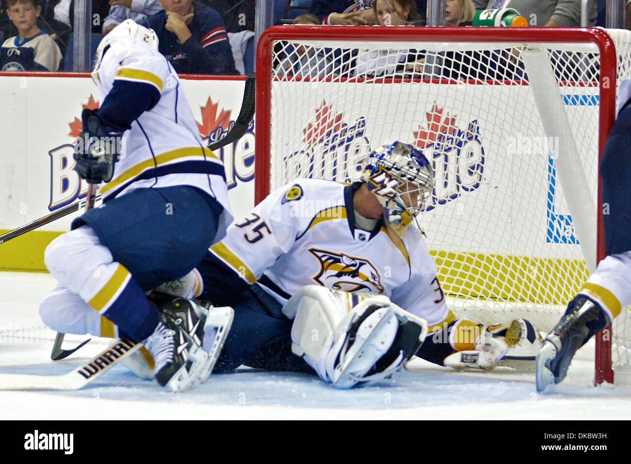 Nashville predators goalie pekka rinne hi-res stock photography and ...