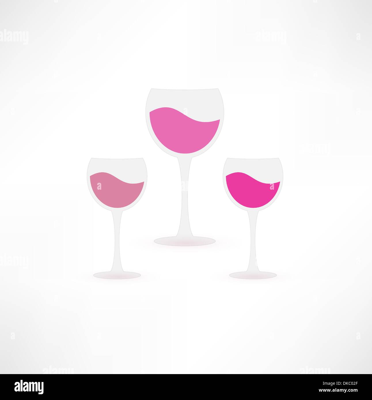 Wine glasses Icon Stock Vector Image & Art - Alamy