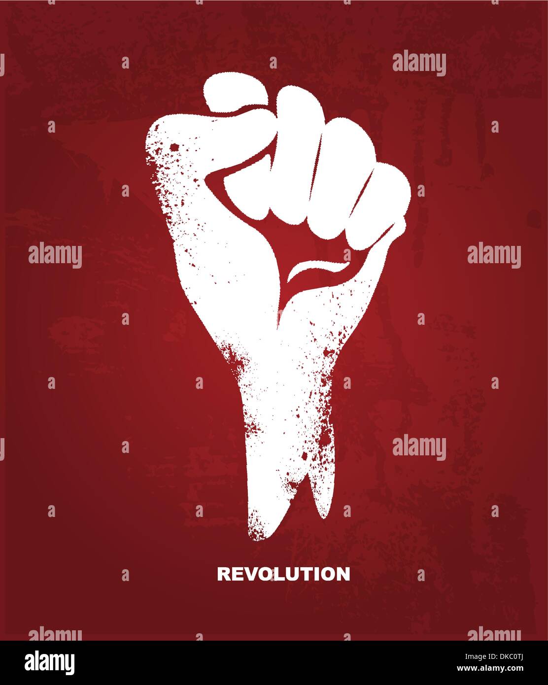 Clenched fist hand. Revolution concept Stock Vector Image & Art Alamy