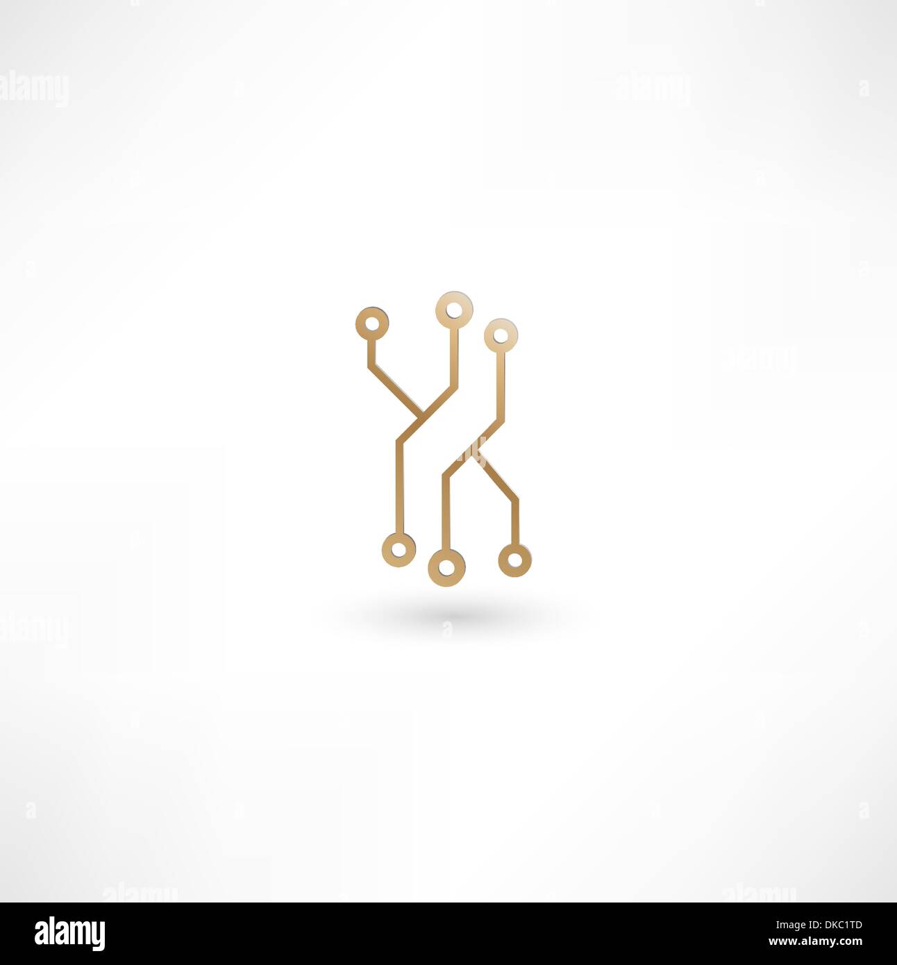 Chip Icon Stock Vector