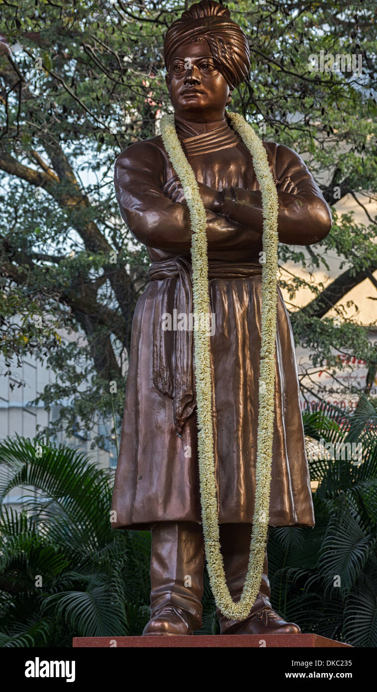 Closeup of Swami Vivekananda Statue in Bangalore Stock Photo Alamy