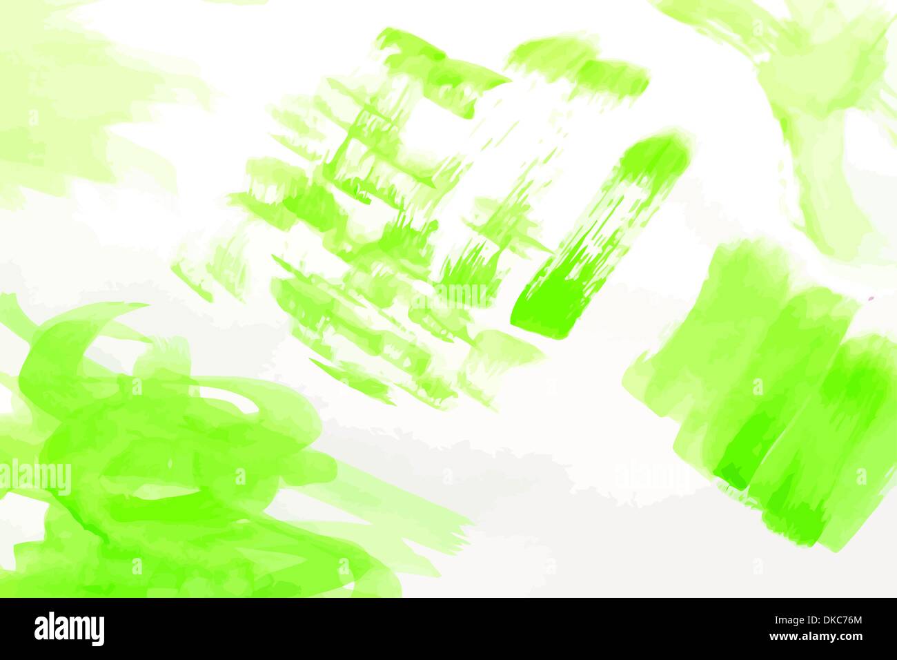Abstract watercolor hand painted background green Stock Vector Image ...