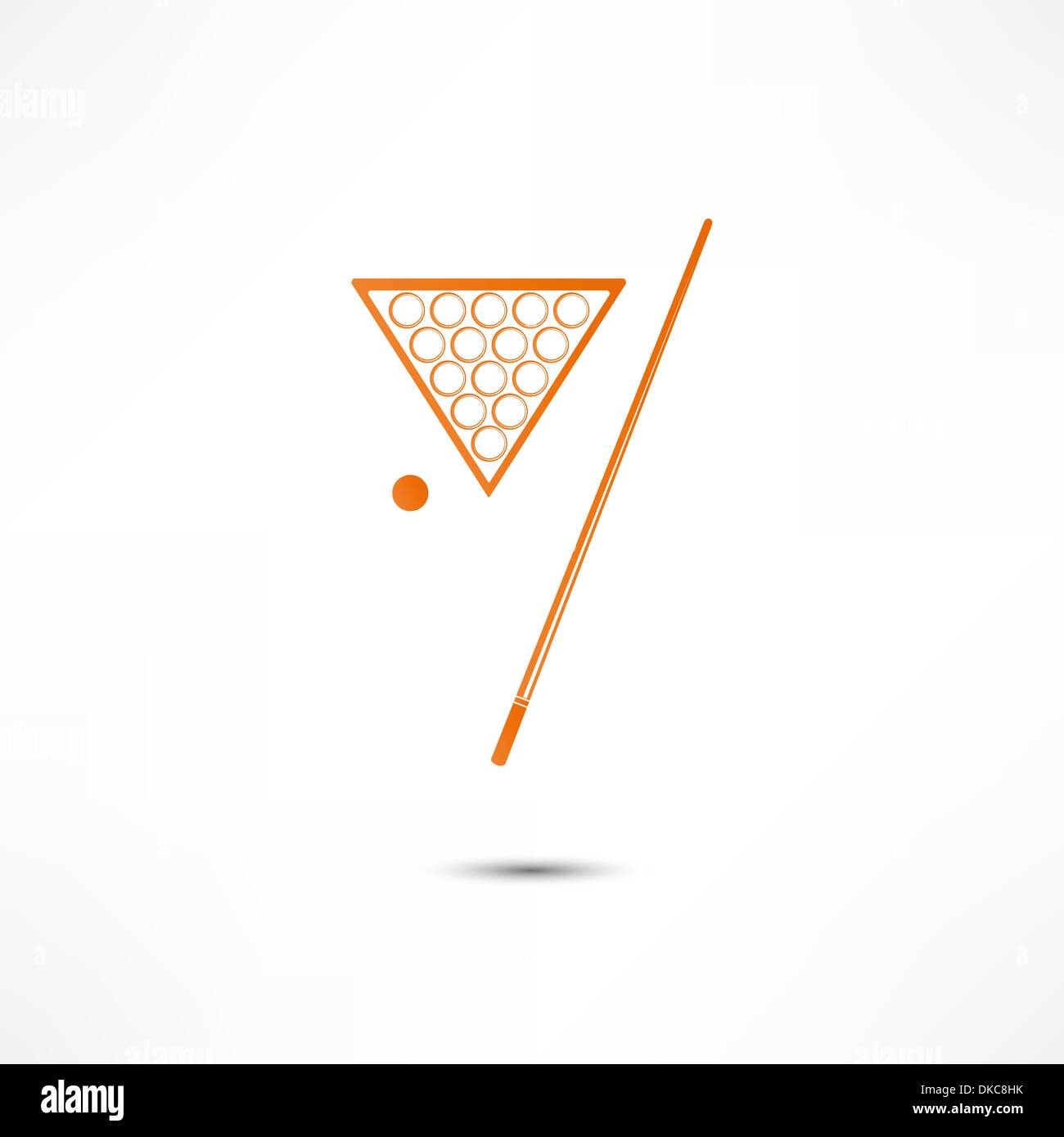 Billiards Icon Stock Vector