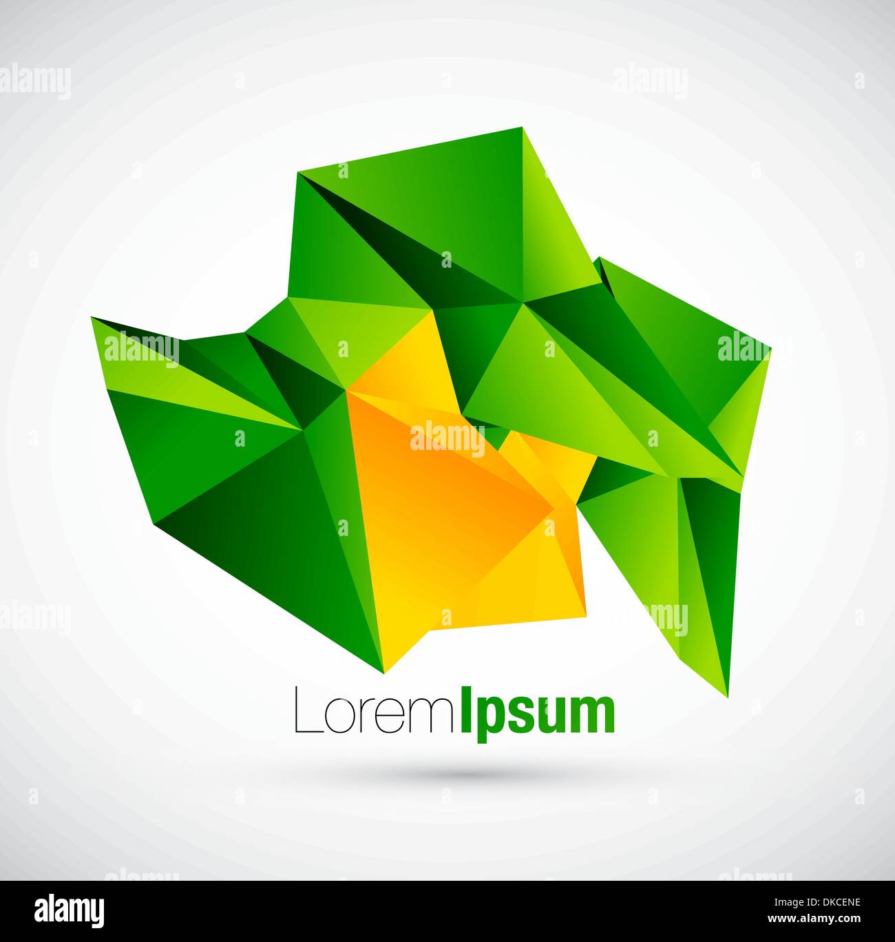 Vector abstract background with geometric shapes Stock Vector Image ...