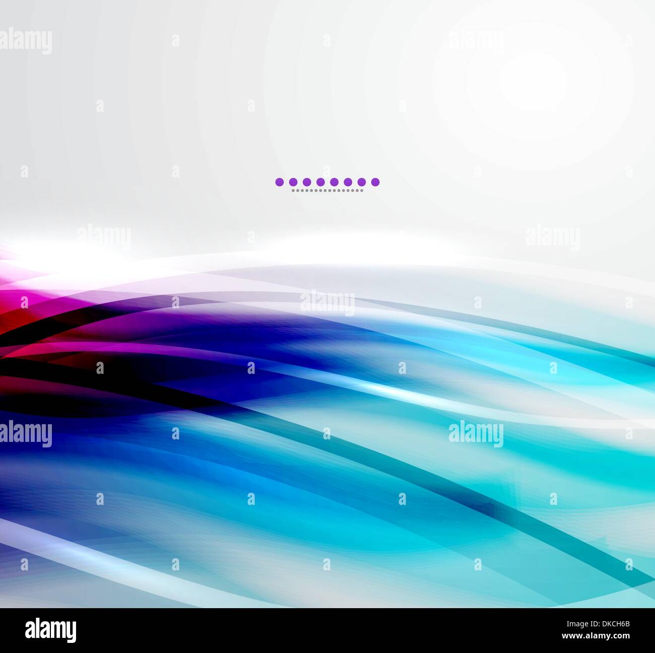 Abstract vector background. Wave design with sample text Stock Vector