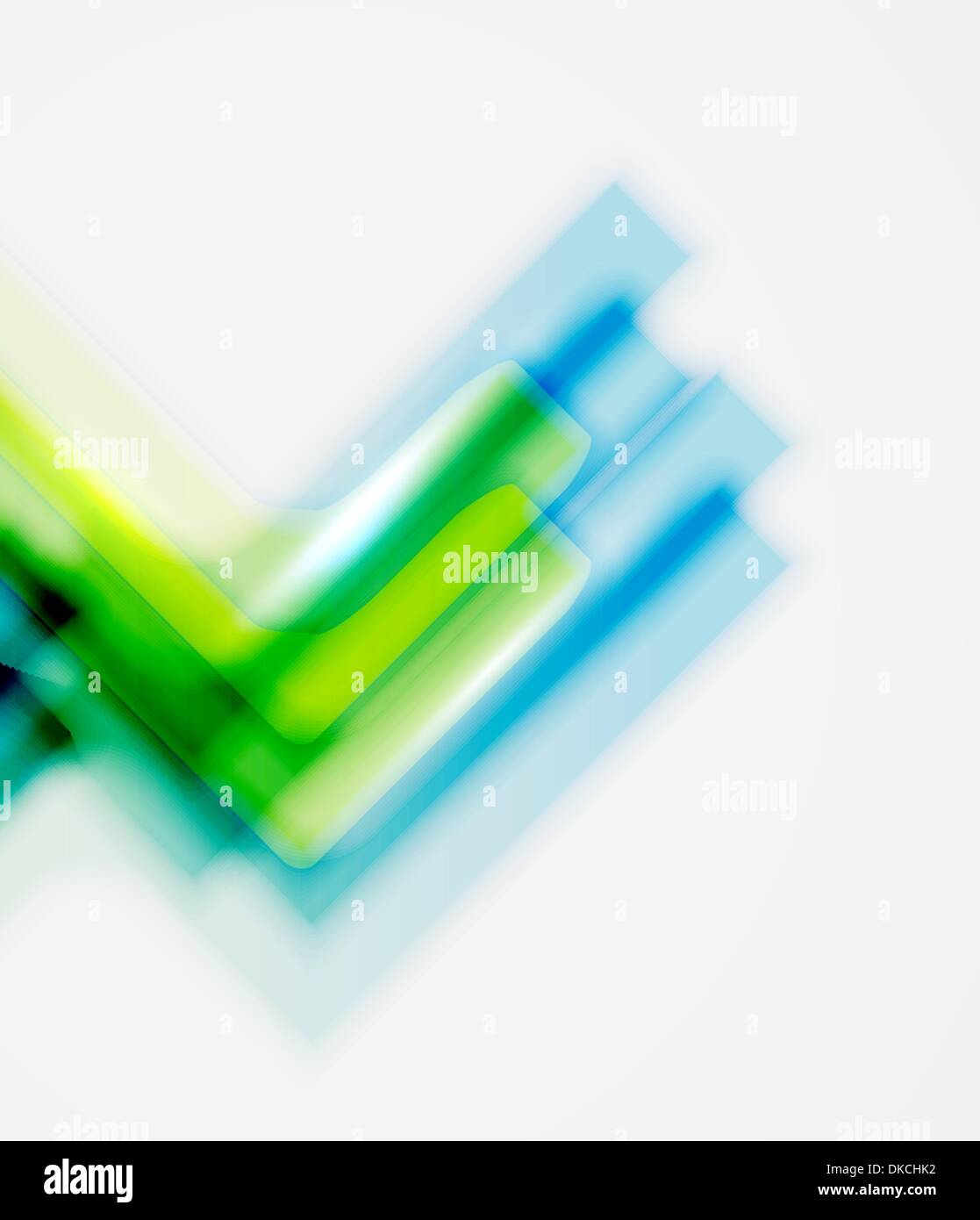 Abstract background: glossy blurred zigzag lines Stock Vector