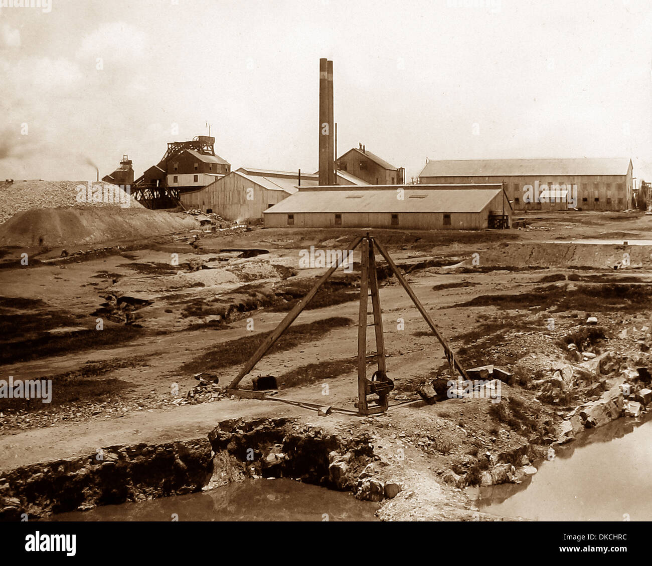 Africa Johannesburg City and Suburban Gold Mines pre-1900 Stock Photo