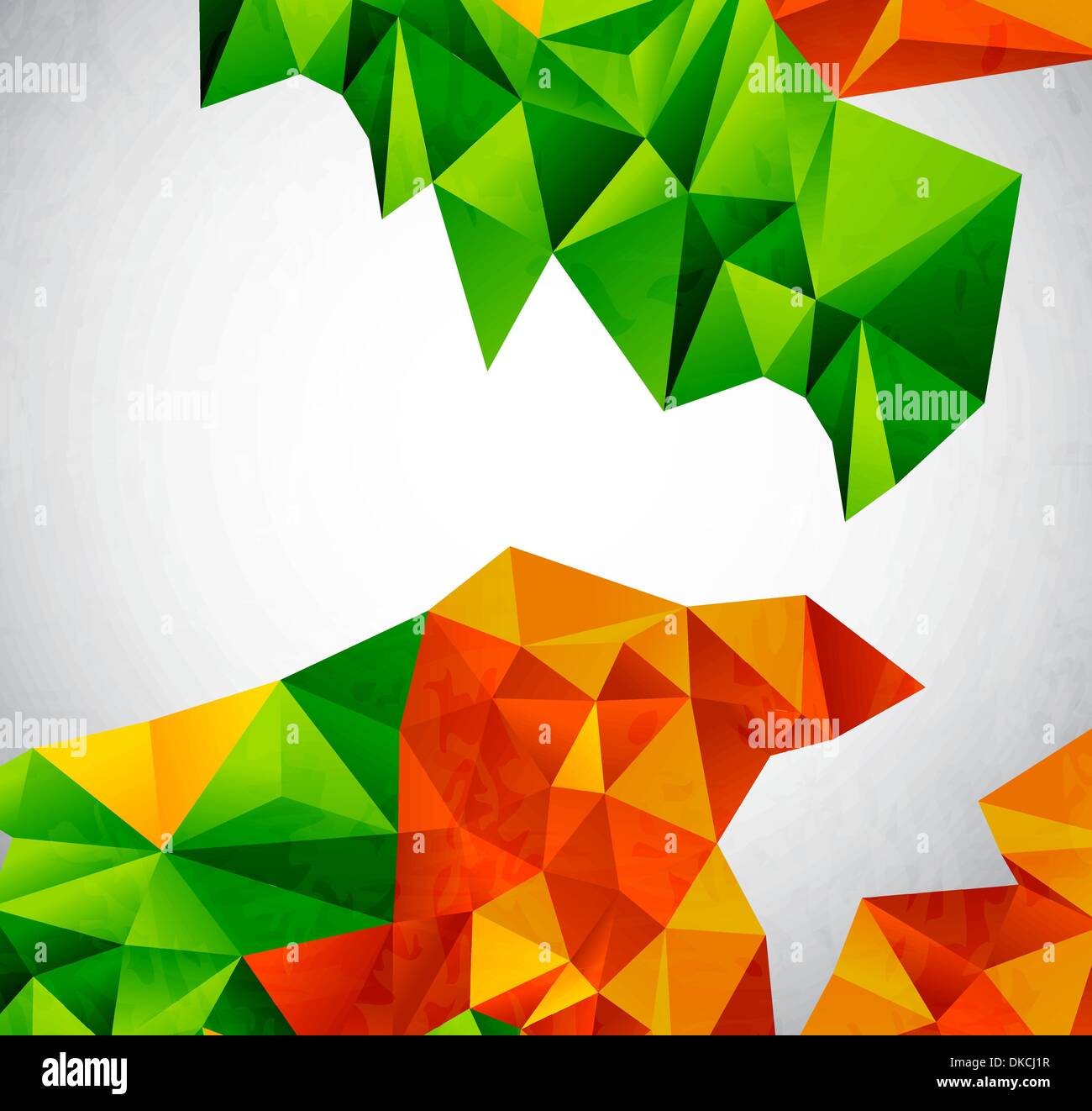 Vector colorful geometrical shapes, background for text Stock Vector