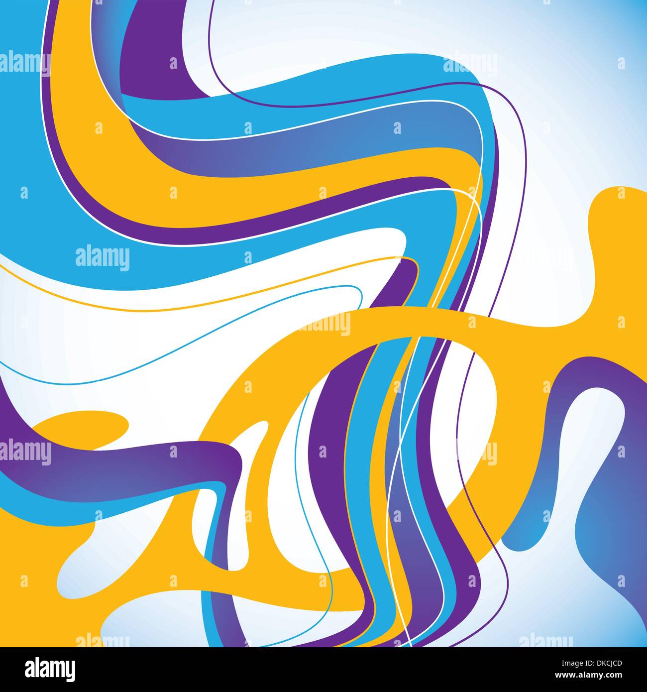 Abstract background with liquid shapes Stock Vector