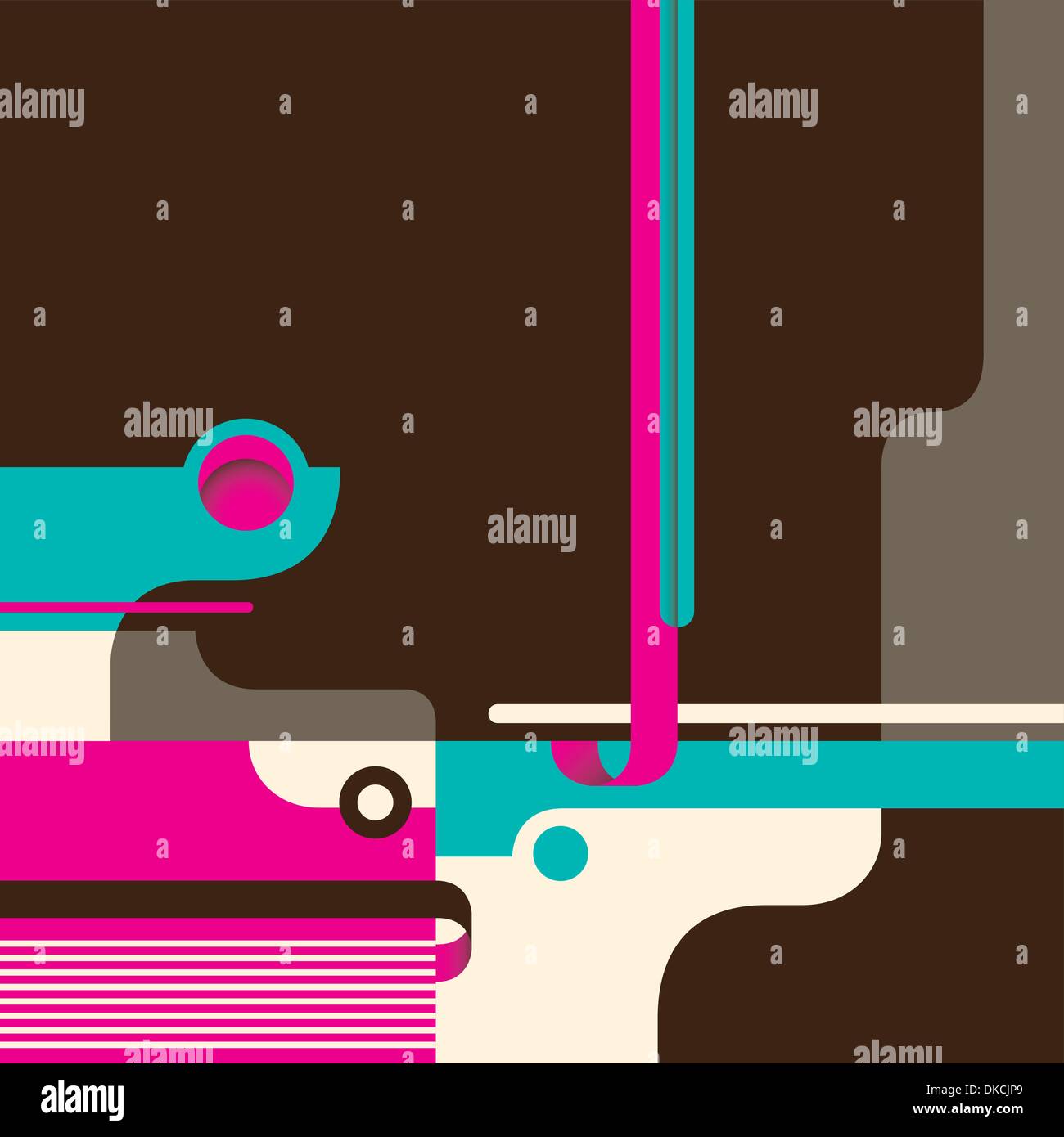 Soft rounded shapes Stock Vector Images - Alamy