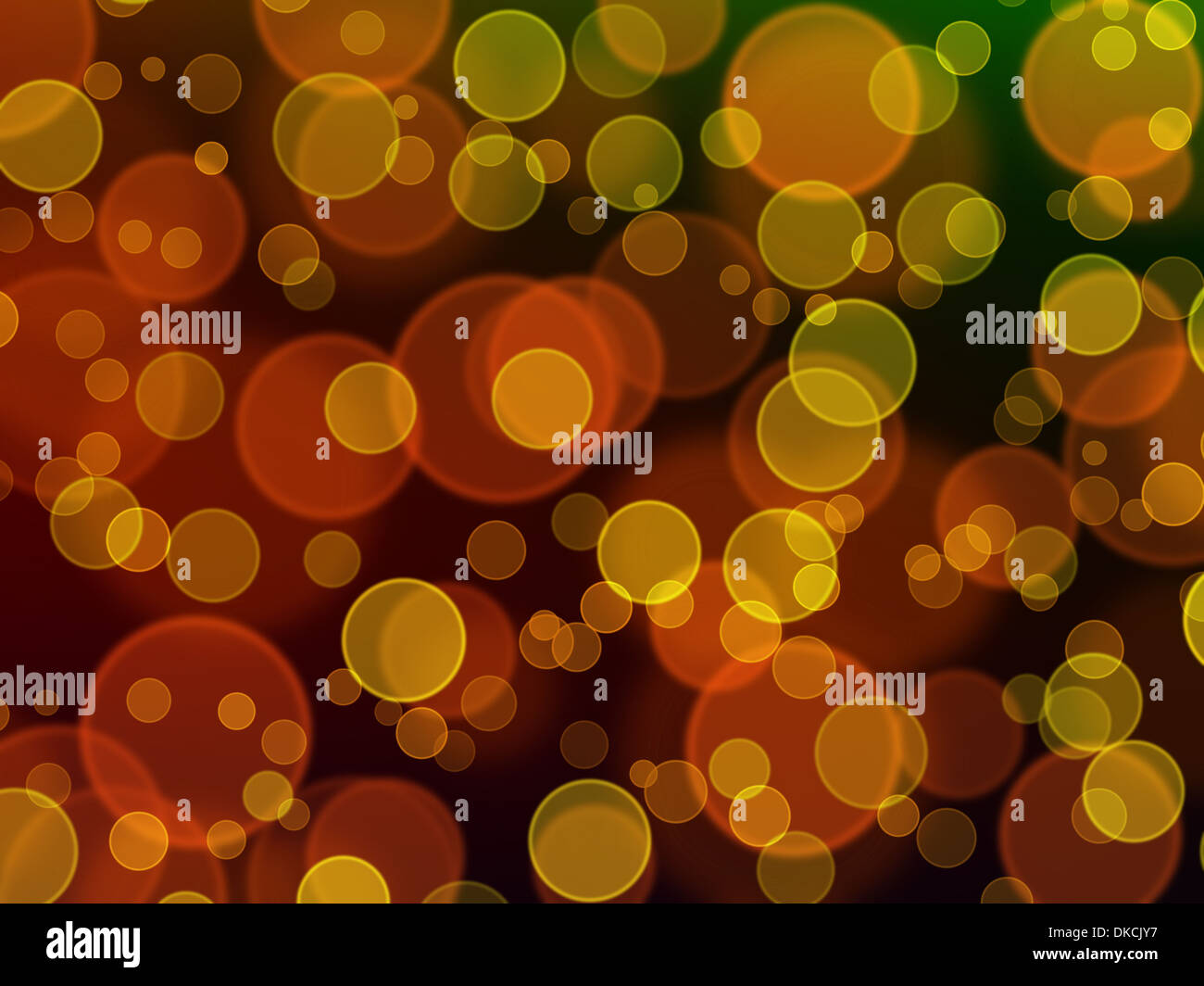 Background of blurred circle lights Stock Photo