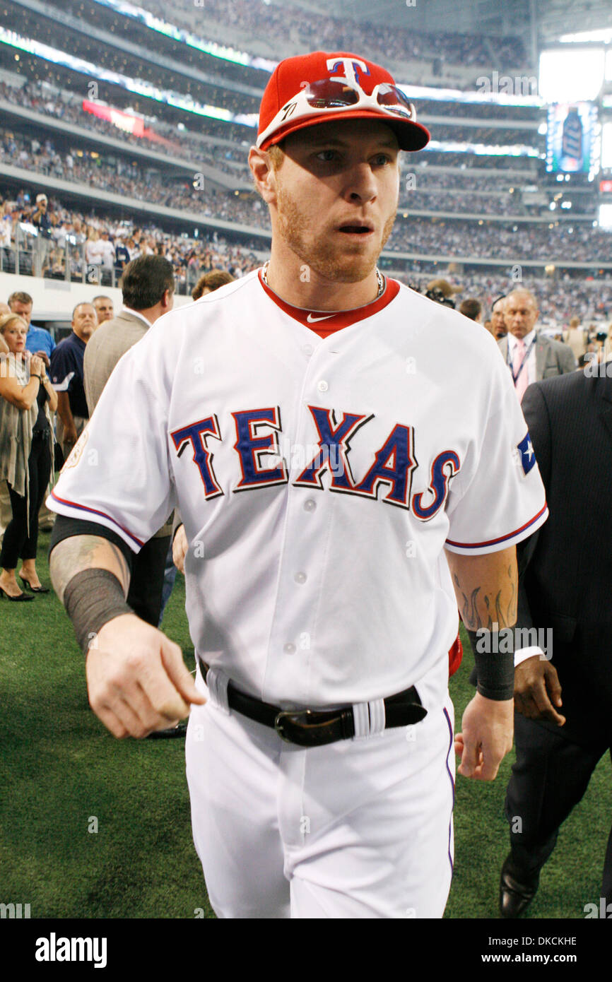 Oct. 23, 2011 - Arlington, Texas, U.S. - Texas Rangers outfielder