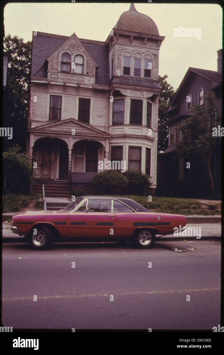 PRIVATE RESIDENCE ON NORTH MAIN STREET IN PATERSON, NEW JERSEY. THE INNER CITY TODAY IS AN