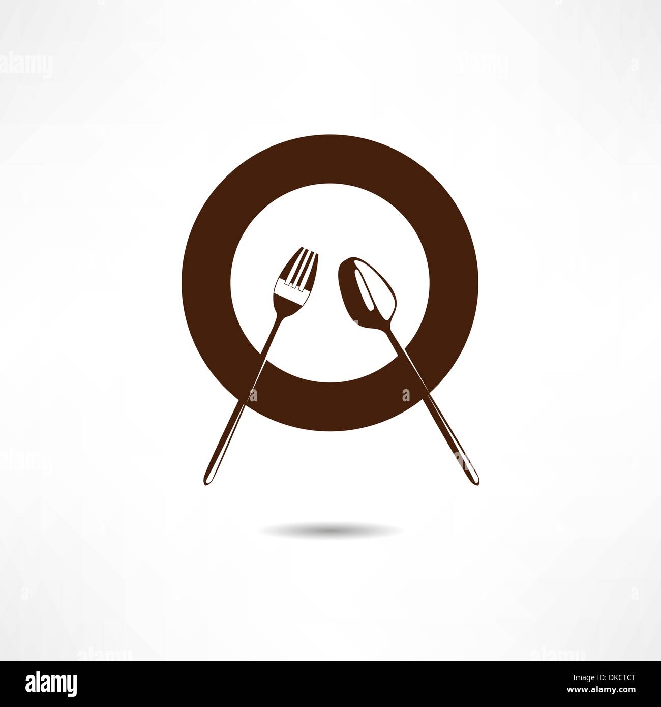 Spoon and fork Stock Vector Image & Art - Alamy
