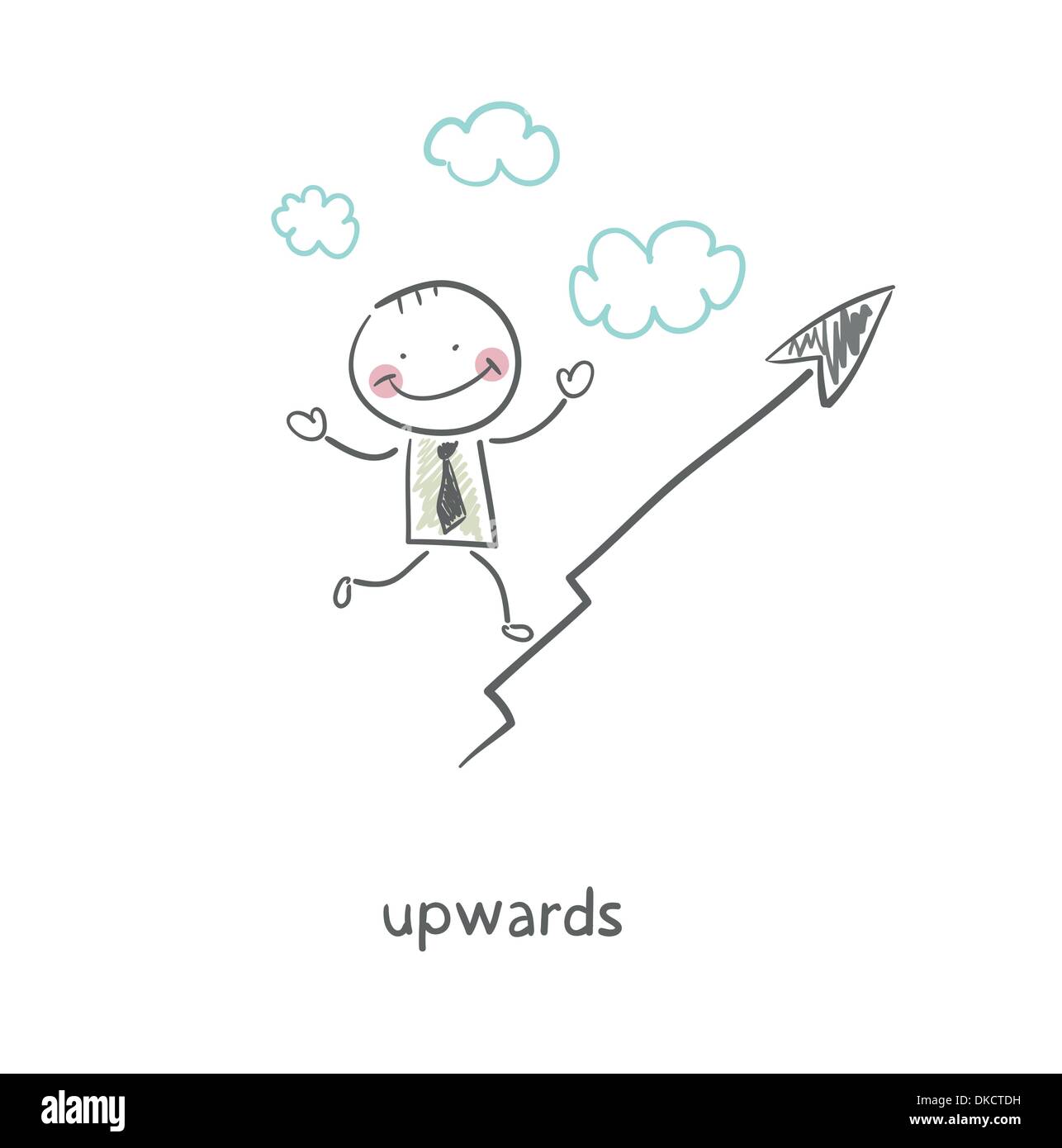 Successful person. Illustration Stock Vector Image & Art - Alamy