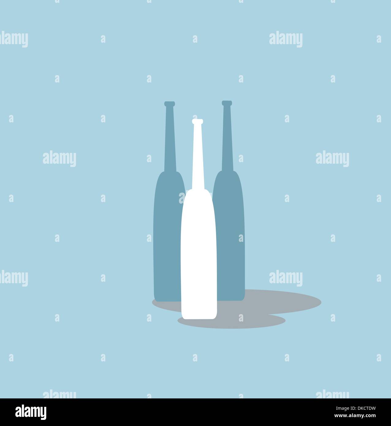 bottles of wine Stock Vector Image & Art - Alamy
