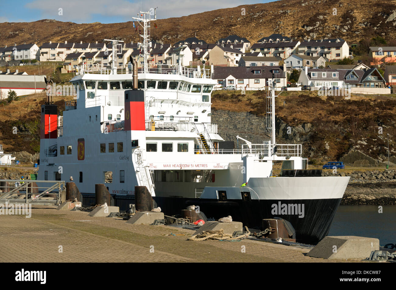 The Armadale (Skye) ferry arriving at Mallaig harbour, Highland region, Scotland, UK Stock Photo The Armadale (Skye) ferry arriving at Mallaig harbour, Highland region, Scotland, UK Stock Photo