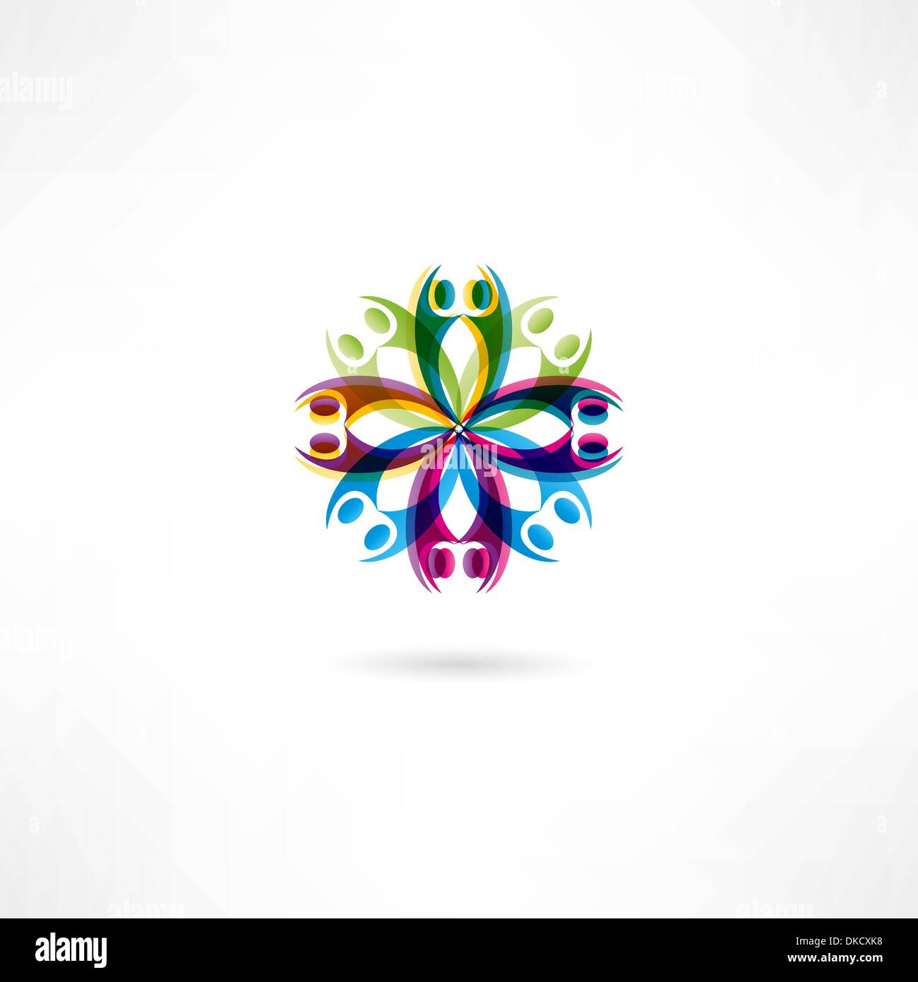 hands connecting icon Stock Vector