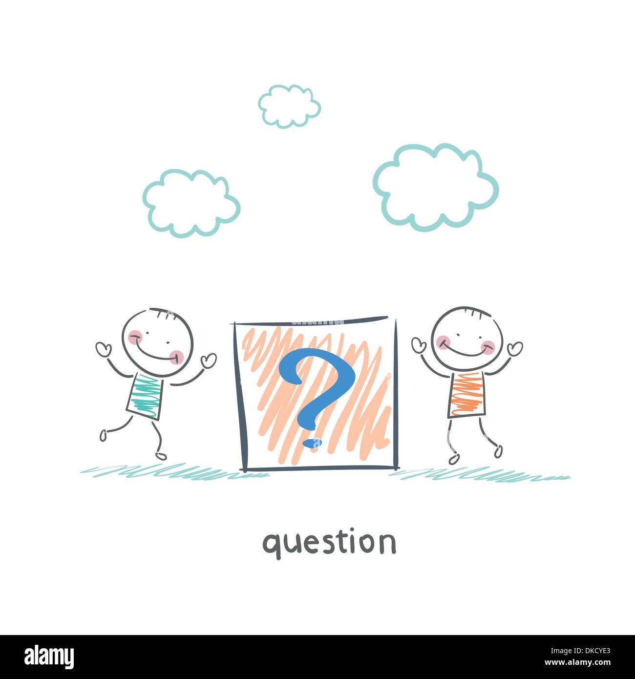Customer uncertainty Stock Vector Images - Alamy