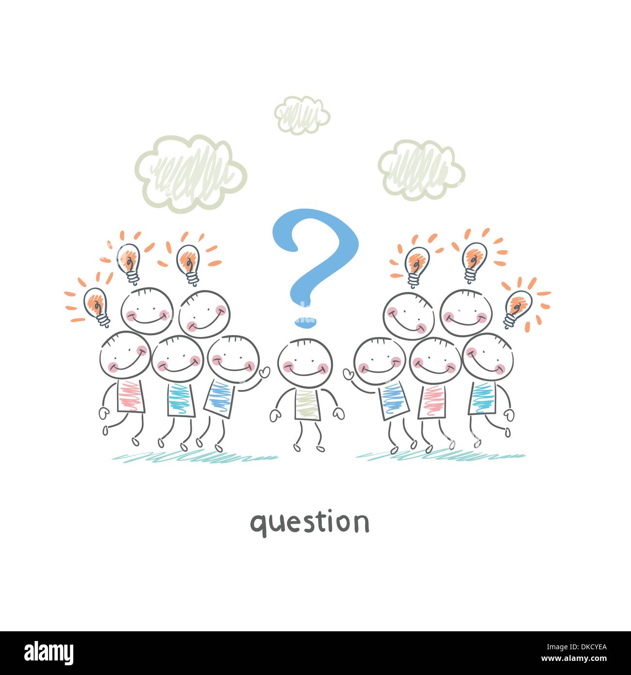 Thinking bubble questions hi-res stock photography and images - Alamy