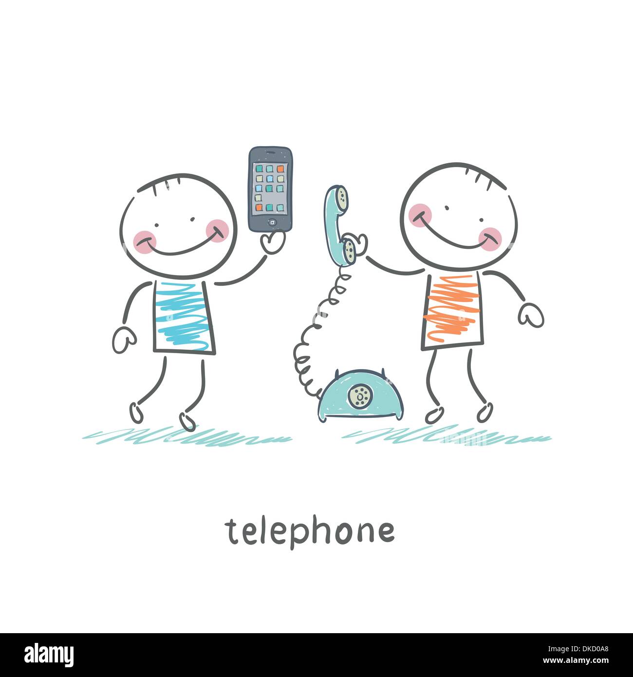 Phones Stock Vector