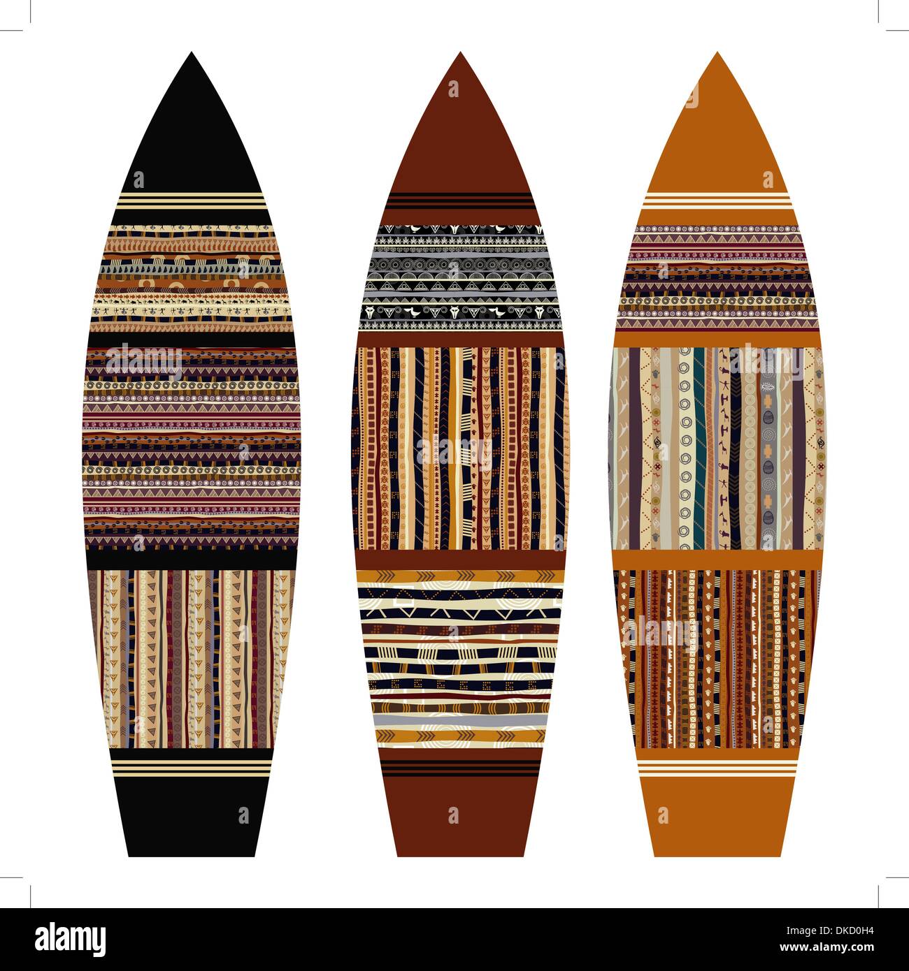 Surfboards Stock Vector