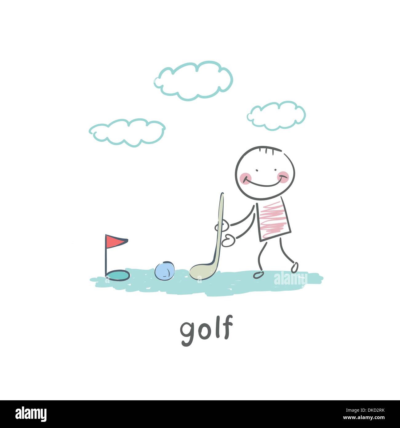 golf Stock Vector