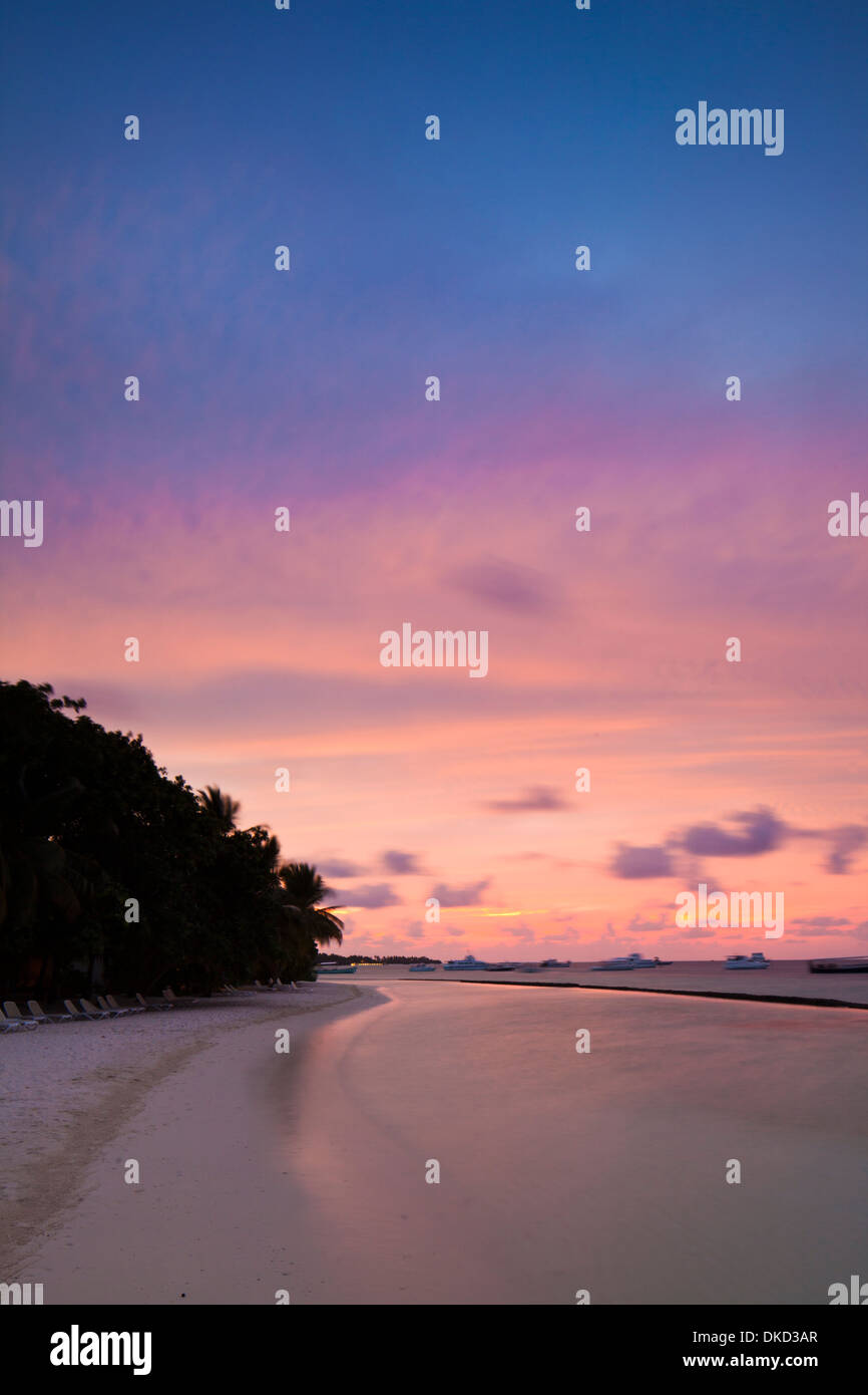 Kuramathi Island Resort, Maldives Stock Photo - Alamy