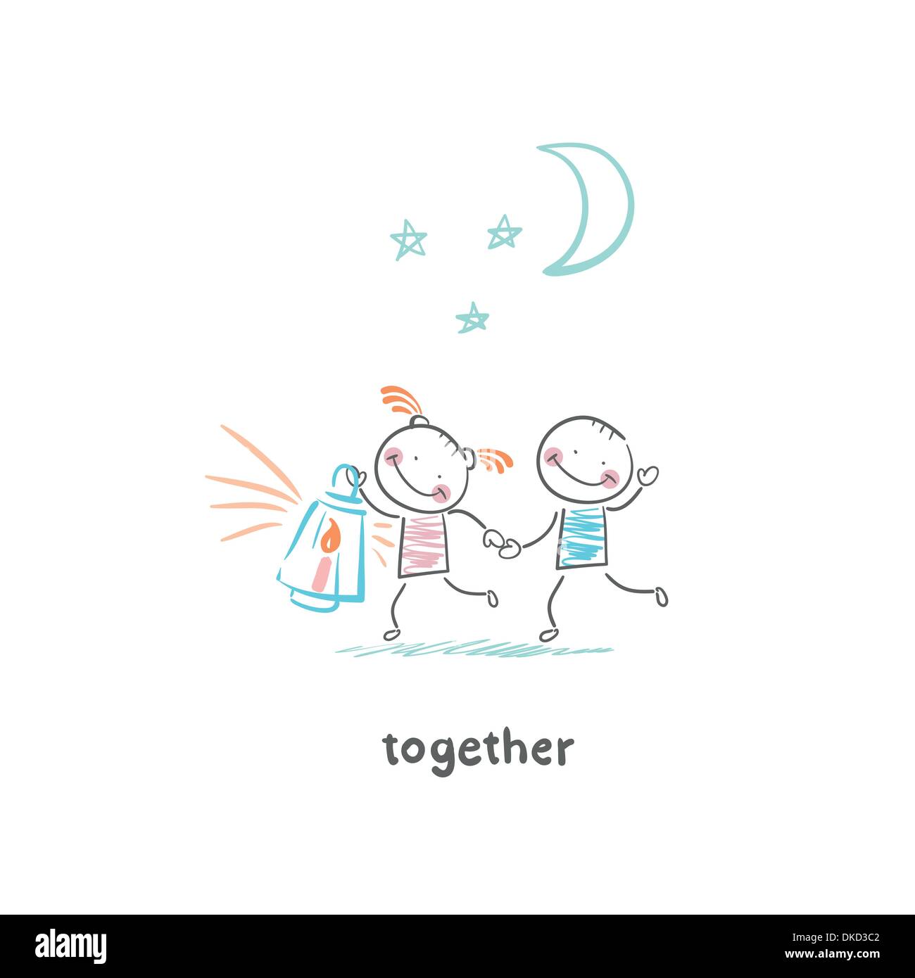 Couple in love Stock Vector Image & Art - Alamy