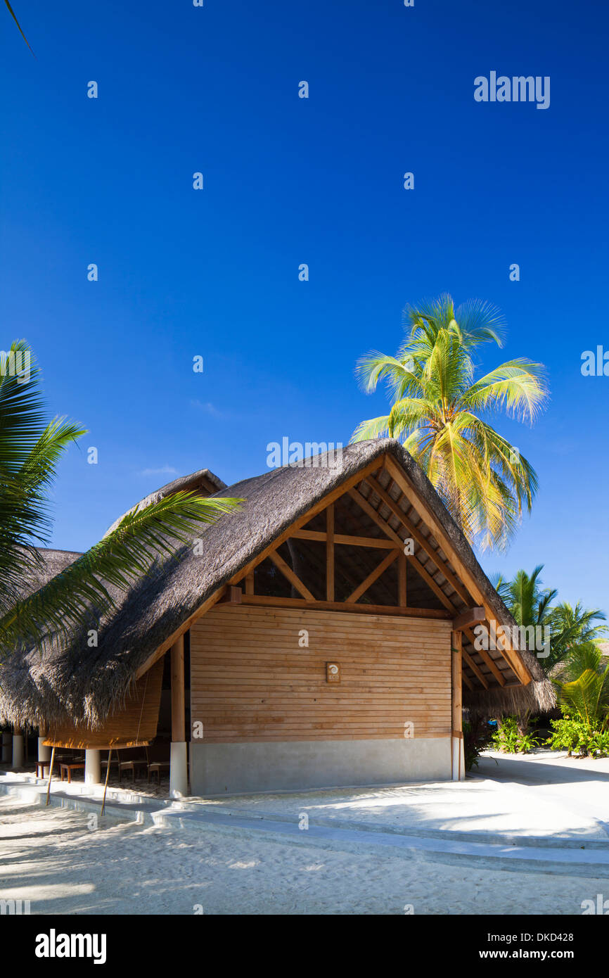 The Eco Centre at Kuramathi Island Resort, Maldives. Stock Photo