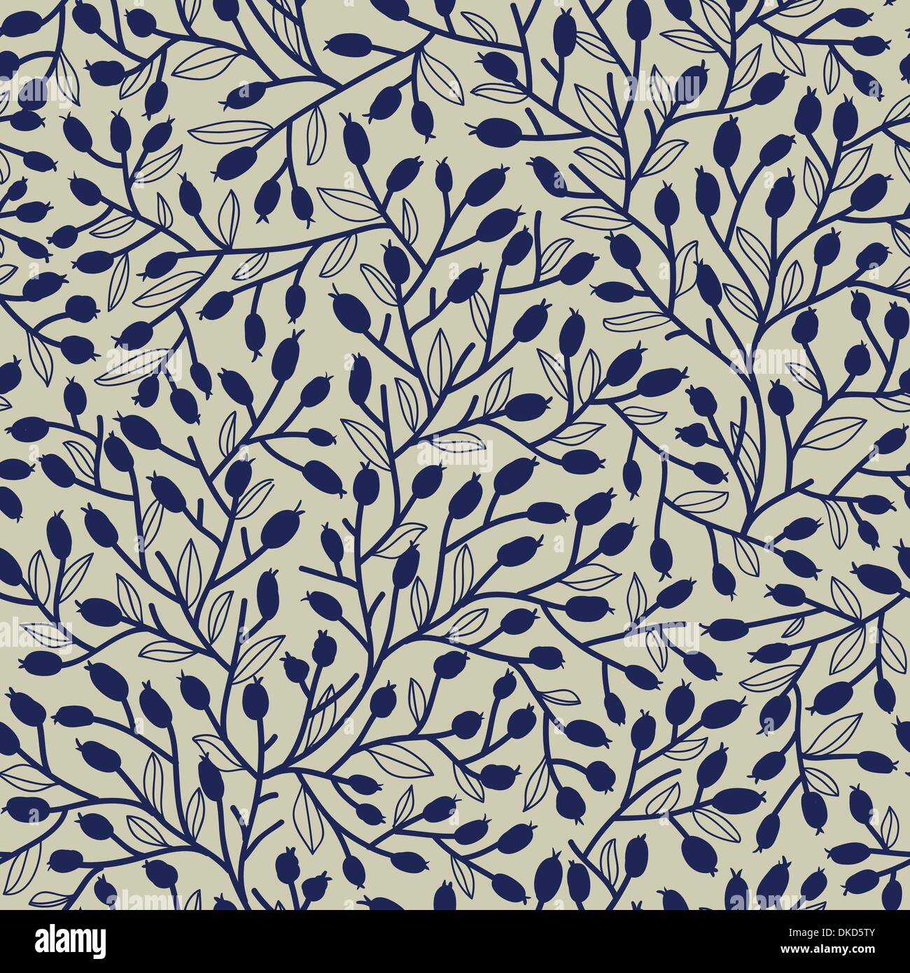 vector floral seamless texture Stock Vector Image & Art - Alamy