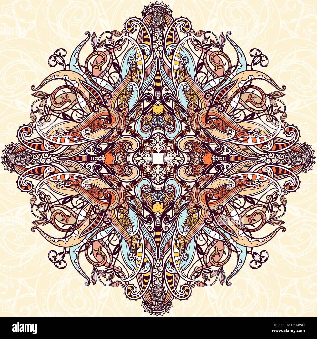 vector ornamental circle Stock Vector Image & Art - Alamy