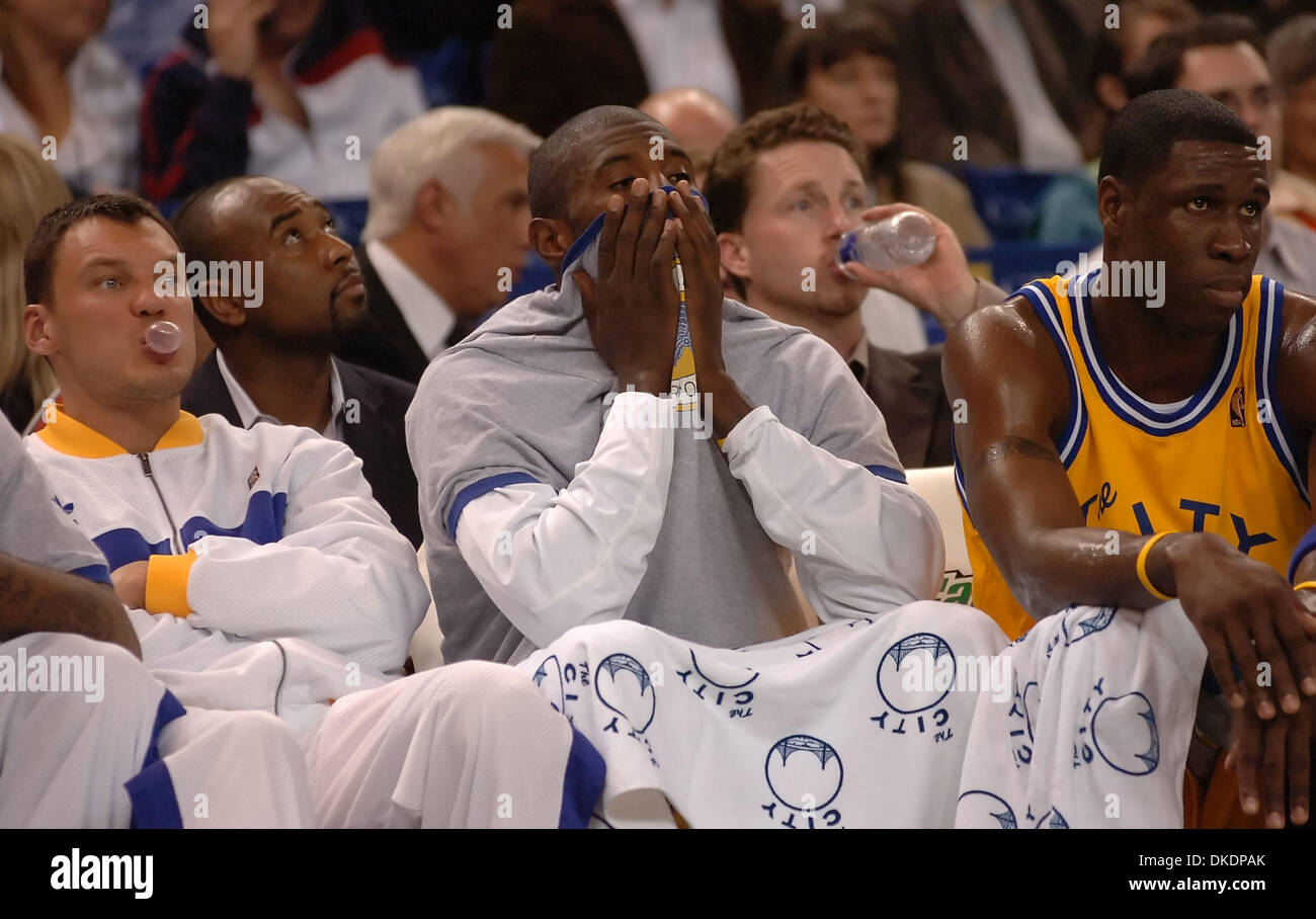Mar 26 07 Oakland Ca Usa Golden State Warriors Jason Richardson 23 Shows His Disappointment On The Bench Against The San Antonio Spurs In The 2nd Quarter Of Their Game Mar 26 07 Oakland Ca Usa Golden State Warriors Jason Richardson 23 Shows His Disappointment On The Bench Against The San Antonio Spurs In The 2nd Quarter Of Their Game