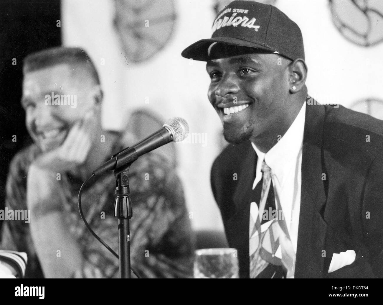 Apr 20, 2007 - Oakland, CA, USA - CHRIS WEBBER during a press conference. (Credit Image: © Oakland Tribune/ZUMA Press) RESTRICTIONS: USA Tabloid RIGHTS OUT! Stock Photo