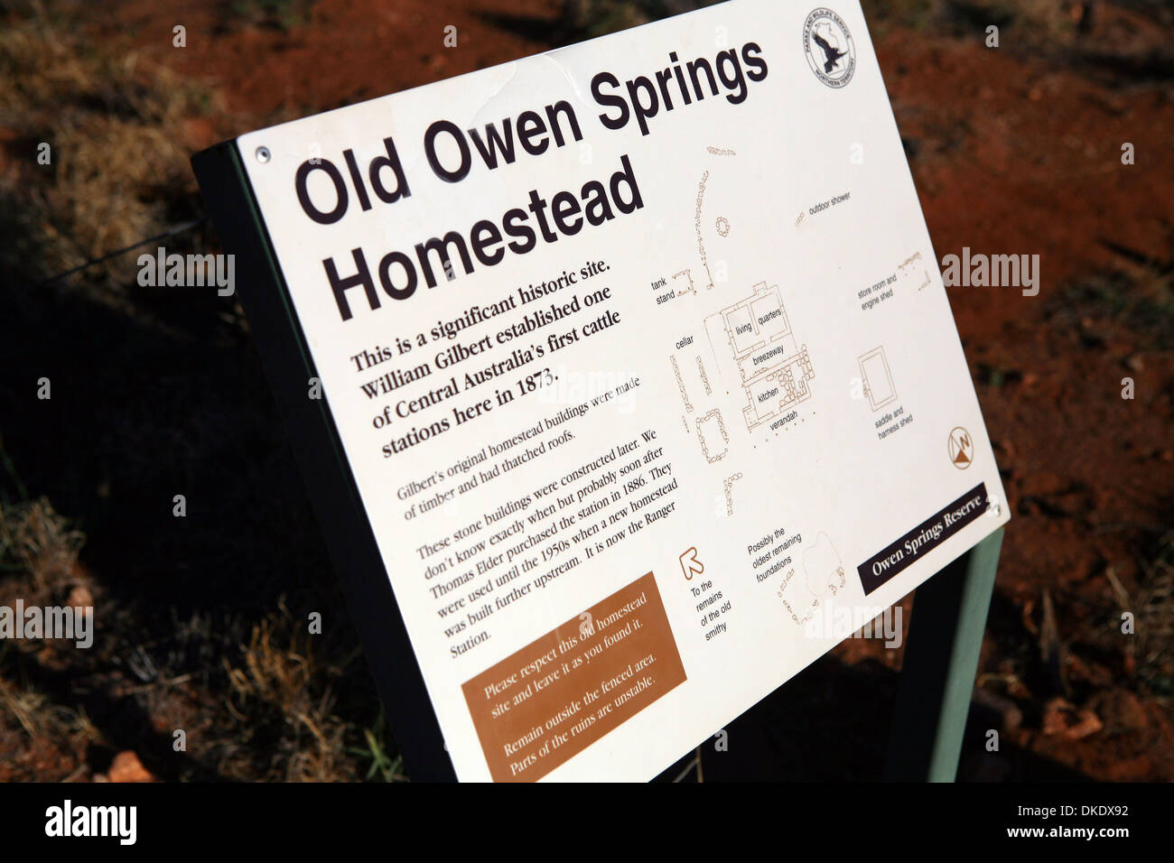 Jun 02, 2007 - Alice Springs, Northern Territory, Australia - Old Owen Springs Homestead in outback Australia. (Credit Image: © Marianna Day Massey/ZUMA Press) Stock Photo