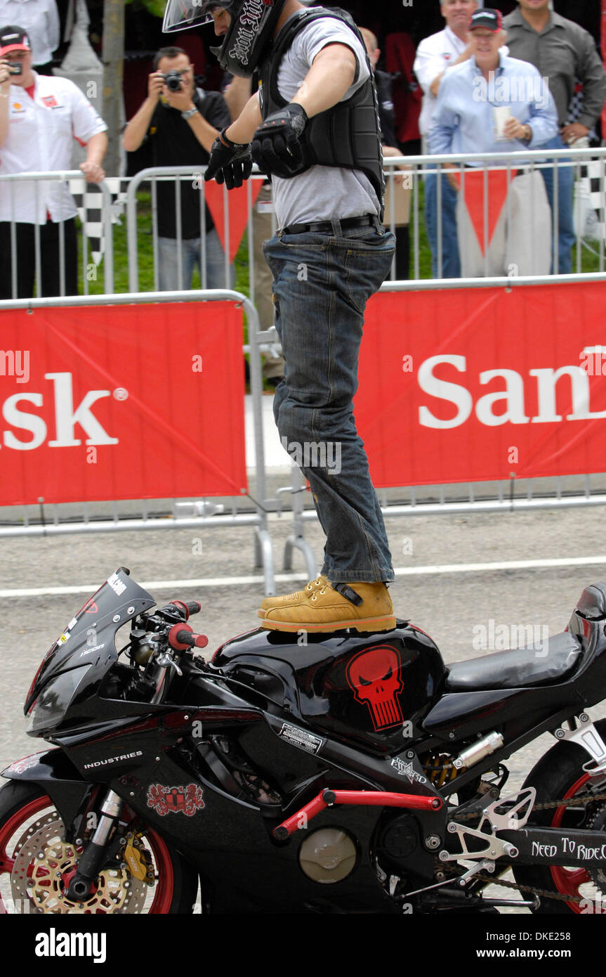 Jul 18, 2007 Milpitas, CA, USA Stunt rider TONY CARBAJAL of Team No