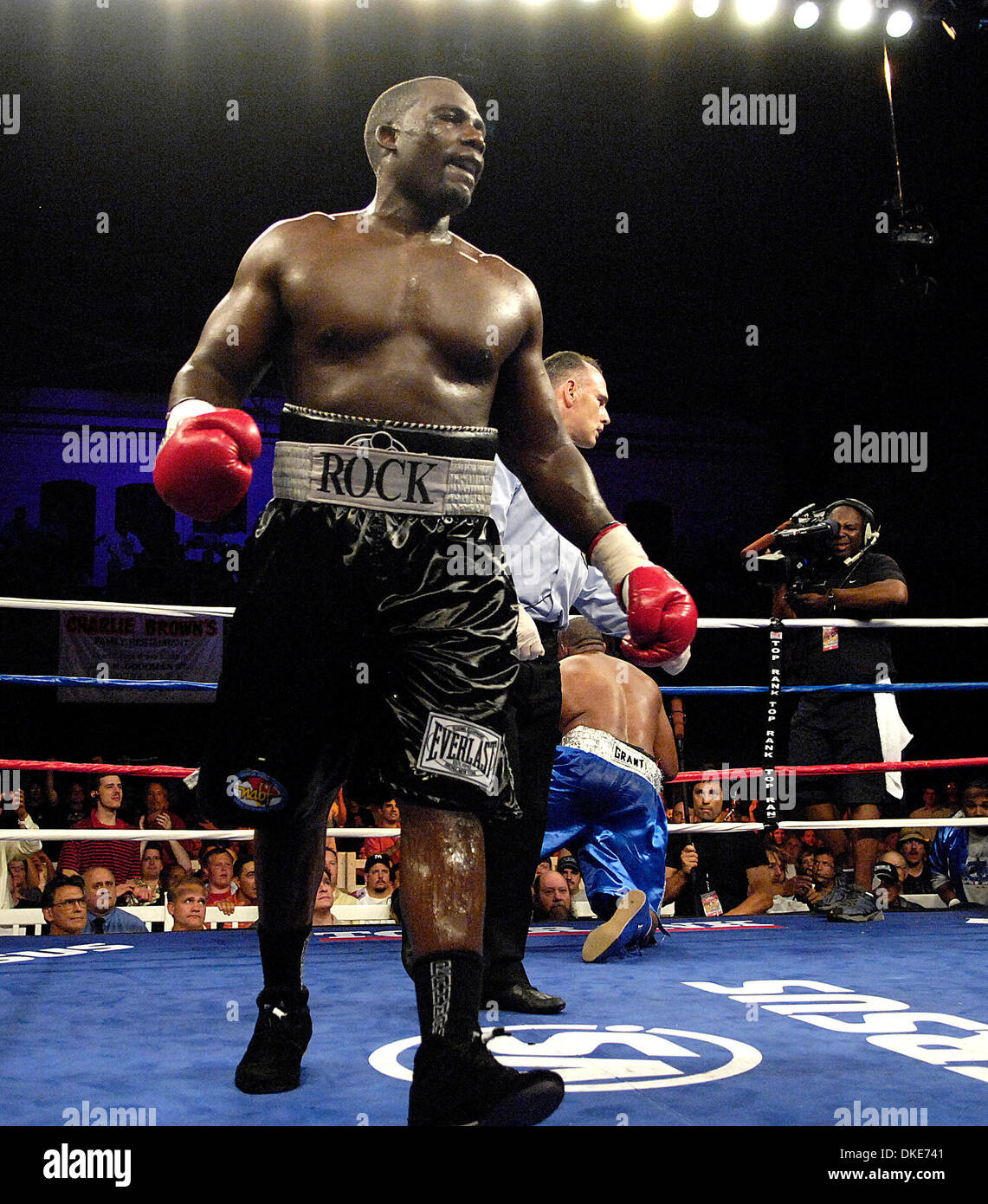 June 14, 2007: Former two time heavyweight champ Hasim ''The Rock ...