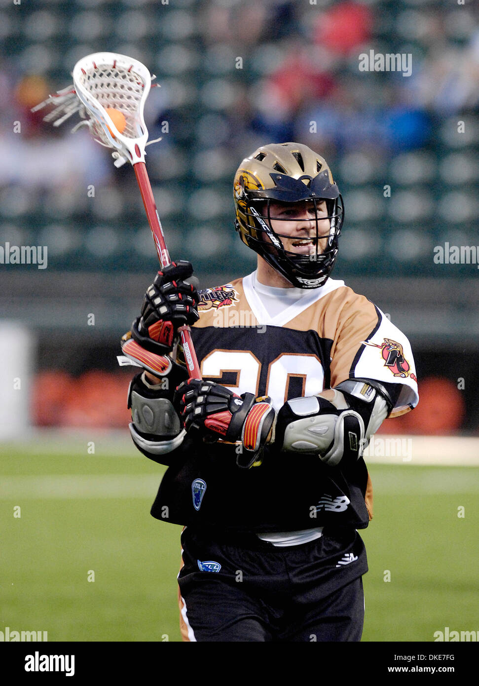 Mll Rochester Rattlers July 27, 2007: MLL - Rochester Rattler attacker Jeff Zywicki (#20) in ...