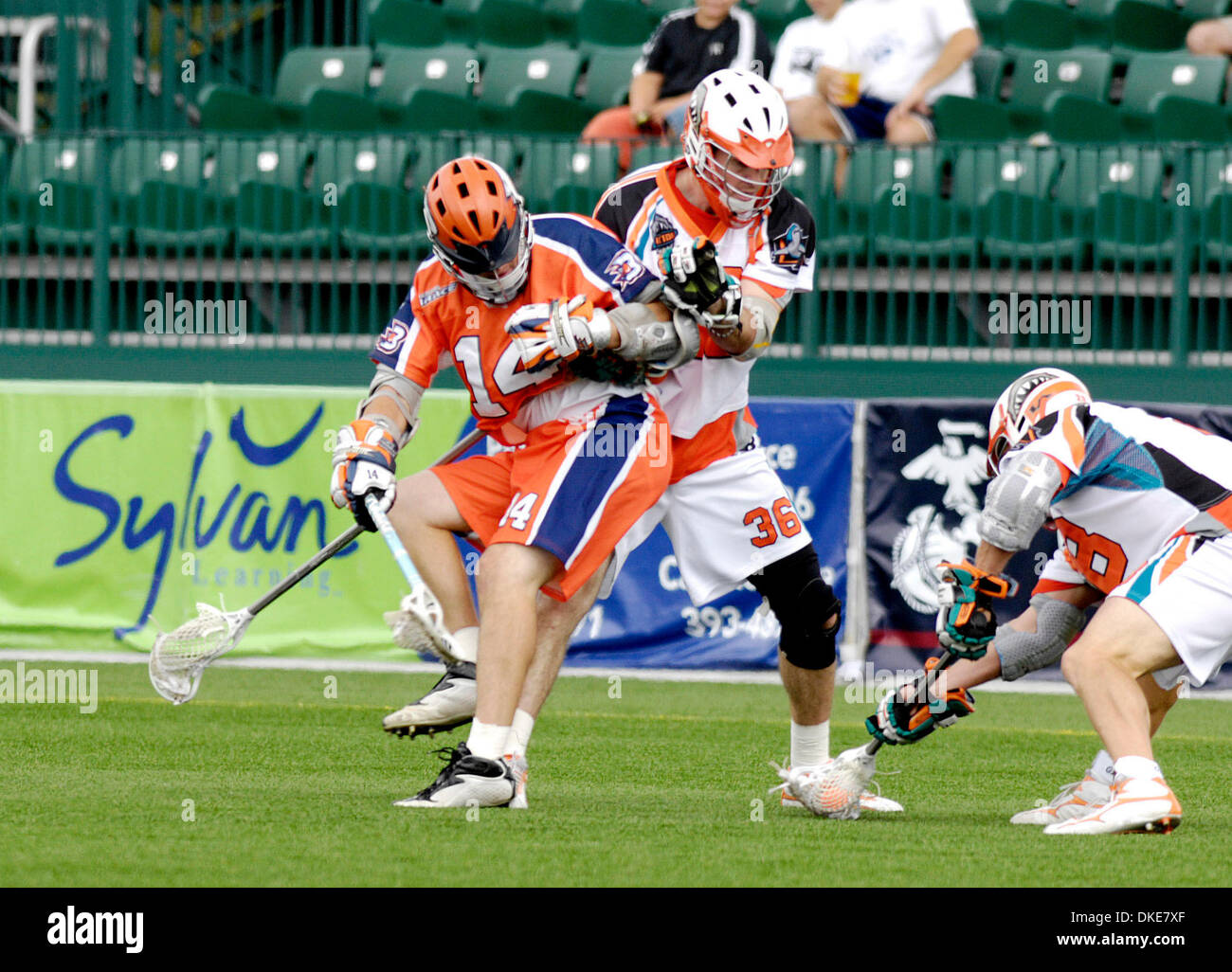 August 26, 2007: Los Angeles Riptide midfielder Greg Downing (#8 ...