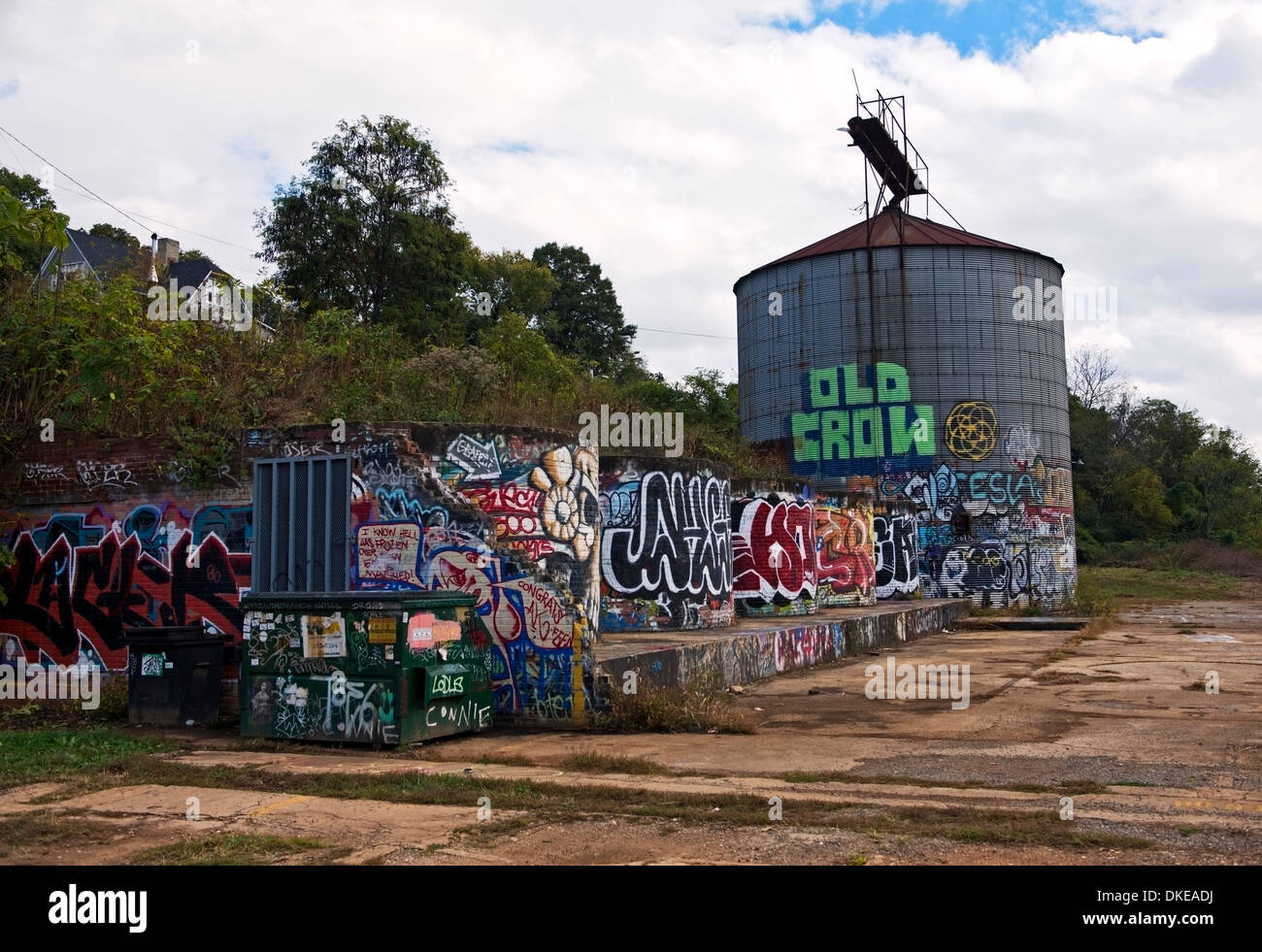 North carolina downtown graffiti hires stock photography and images