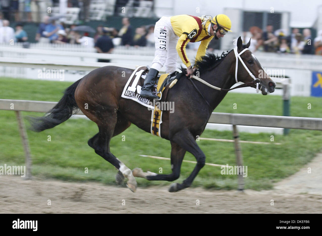 Brady Anderson at the Preakness 