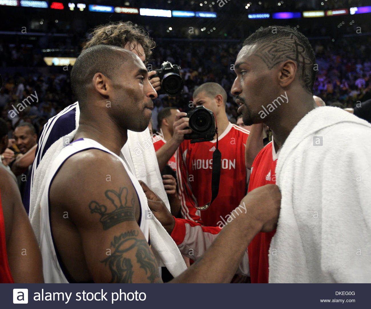 ron artest and kobe