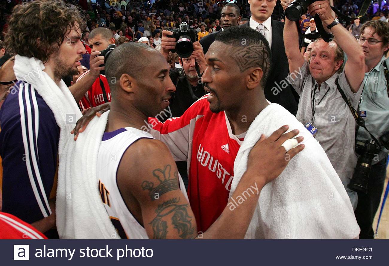 ron artest kobe bryant