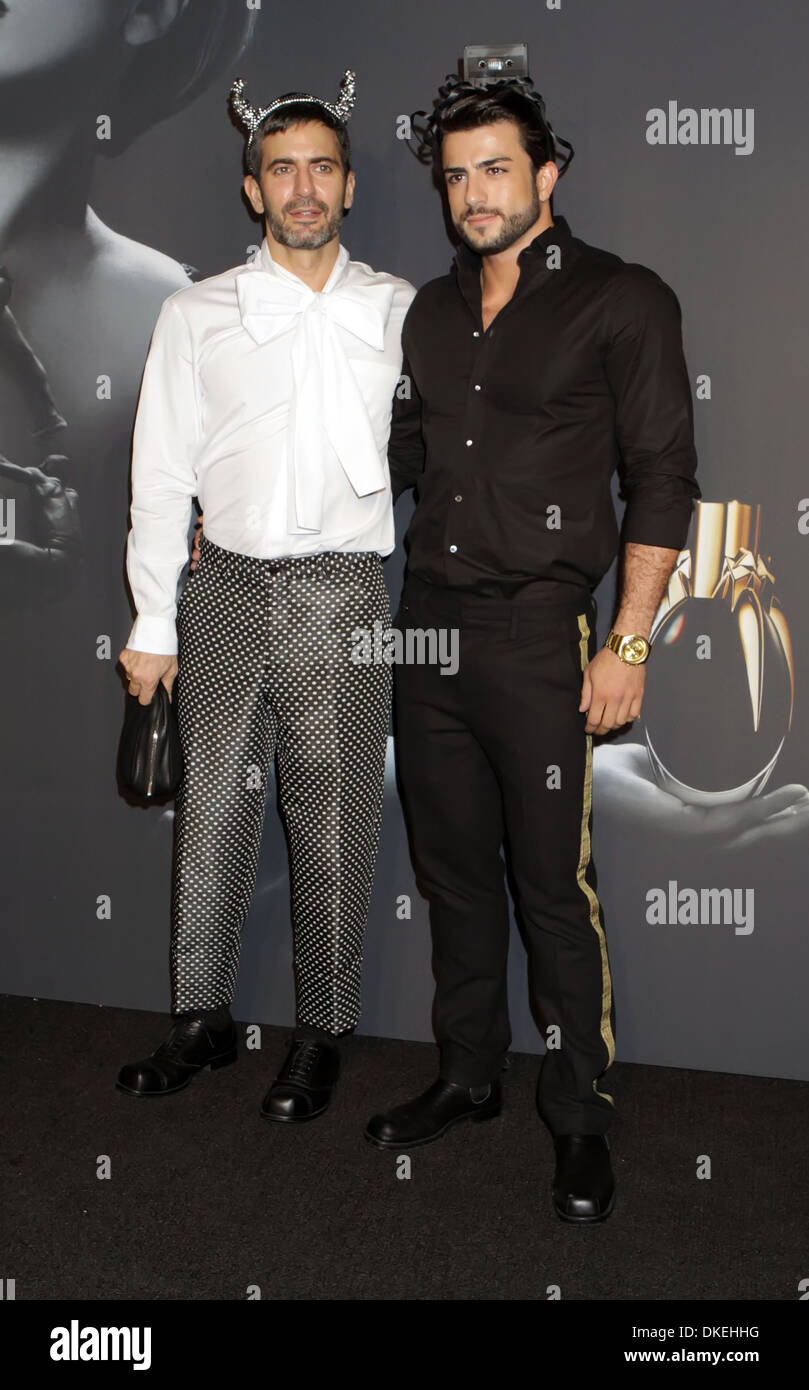 Designer Marc Jacobs and his boyfriend Harry Louis Lady Gaga 'Fame' Fragrance Launch at Guggenheim Museum New York City  - Stock Photo