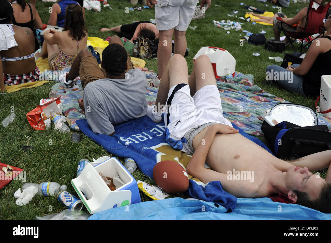Snake Pit Infield May 24, 2009 - Indianapolis, Indiana, USA - The infield of the track in ...