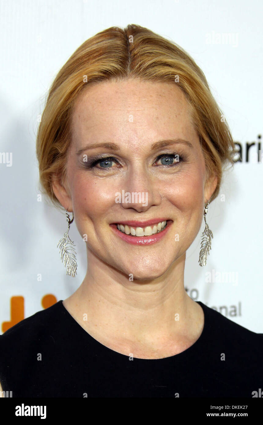 Laura Linney 2012 Toronto International Film Festival - Hyde Park Hudson  - Premiere Toronto Canada - 10.09.12 Stock Photo - Alamy