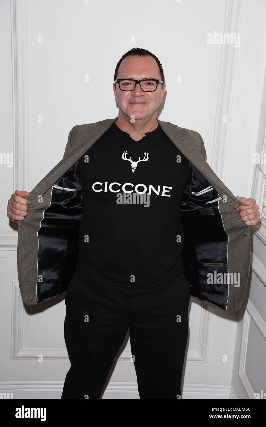 Madonna's brother Christopher Ciccone London Fashion Week Spring/Summer 2013- Nico Didonna and Ciccone Collection held at Stock Photo