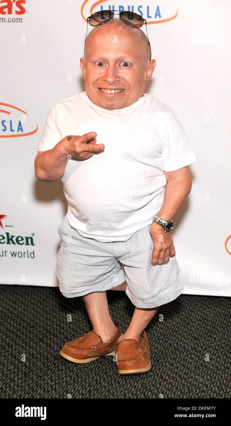 Verne Troyer 'Austin Powers' 4th Annual 'Get Lucky for Lupus' Celebrity Poker Tournament benefiting Lupas LA - Arrivals Los Stock Photo