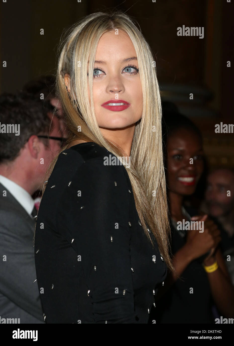 Laura Whitmore London Fashion Week Spring Summer 2013 PPQ Front Row laura-whitmore-london-fashion-week-spring-summer-2013-ppq-front-row