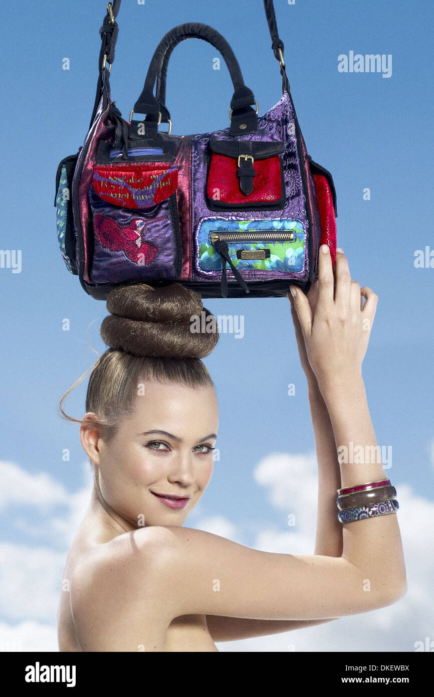 Behati Prinsloo models Desigual Autumn/Winter 2012 catalogue - September  2012 This is a PR photo WENN does claim any Stock Photo - Alamy